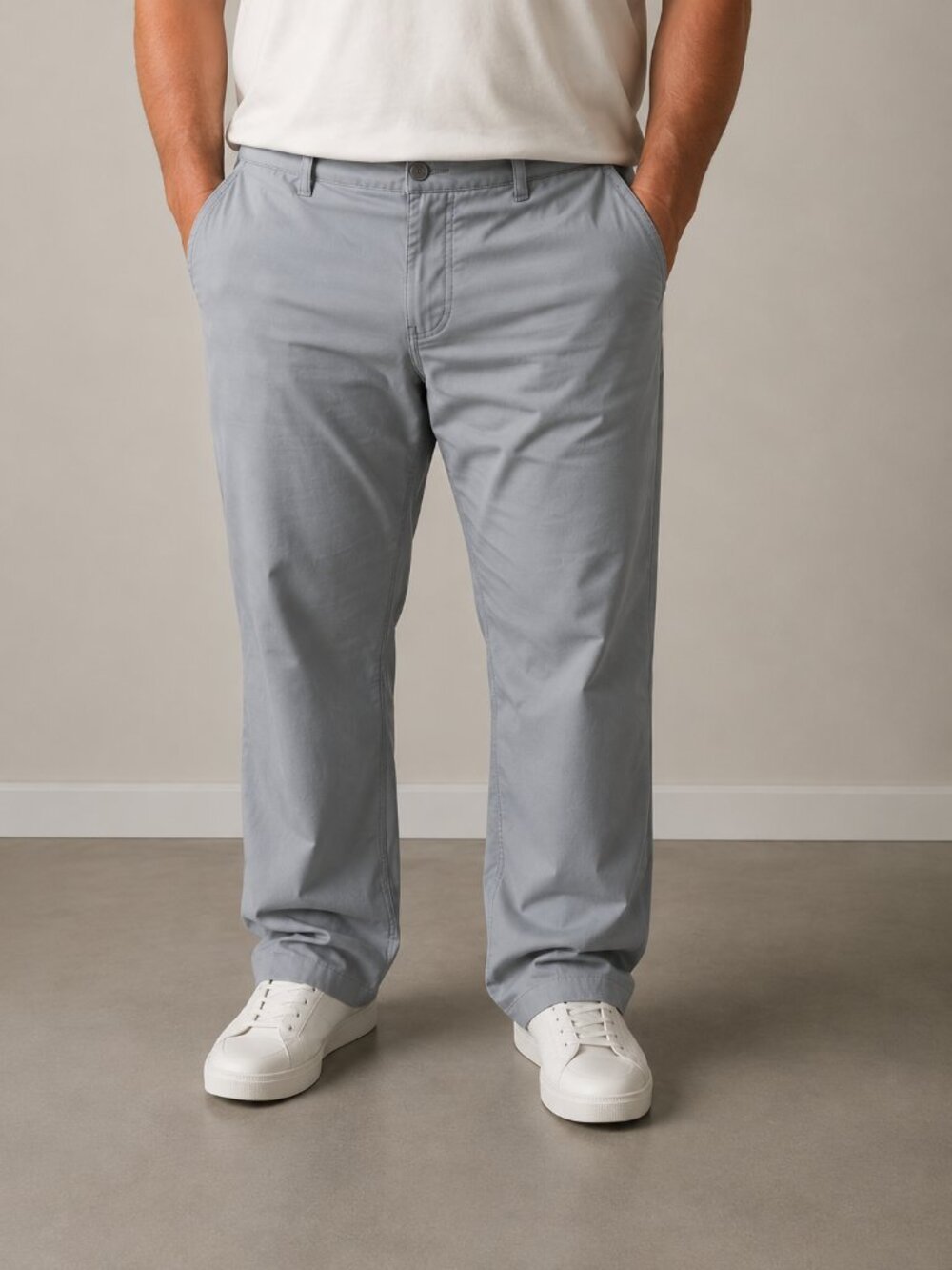 Modern Ambition Men's 5-Pocket Pants 38x32 Gray Stretch Straight Leg NWT